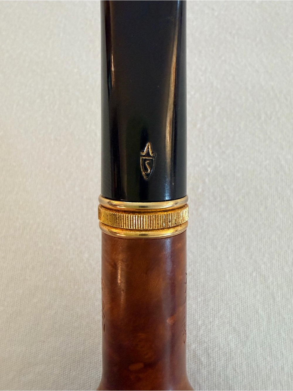 SAVINELLI Accademia 207 Smooth Italian Briar Estate Pipe – Straight Apple - Picture 6 of 9